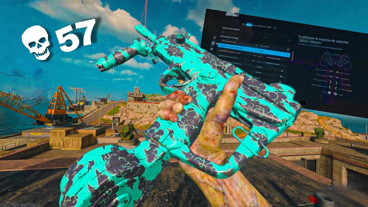 Ps4 Slim 57 kill Rebirth Island + Settings 👑