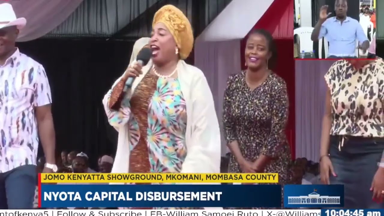 MISHI MBOKO CAUSE DRAMA INFRONT OF DESTROYING OPPOSITION PRAISING RUTO VOWING RUTO TUTAM!!!