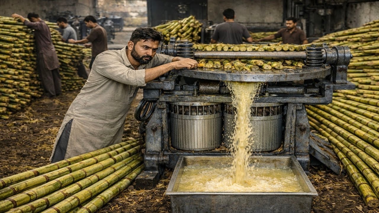 You Won't Believe How Sugarcane Juice Machine Are Made! Raw Material to Sugarcane Juice Machine