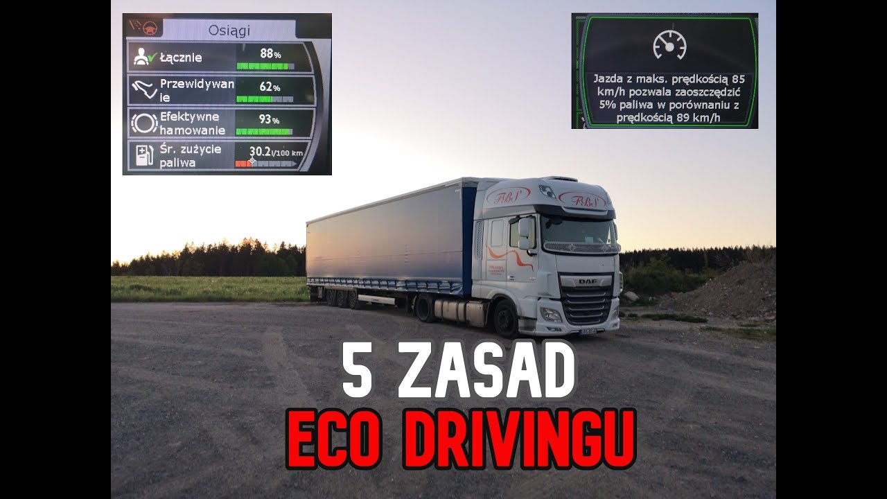 5 zasad eco drivingu w cieżar&oacute;wce MF Truck