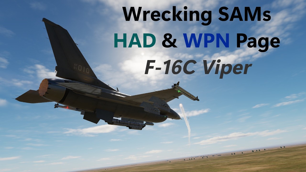 Track Radars fear the Viper / DCS