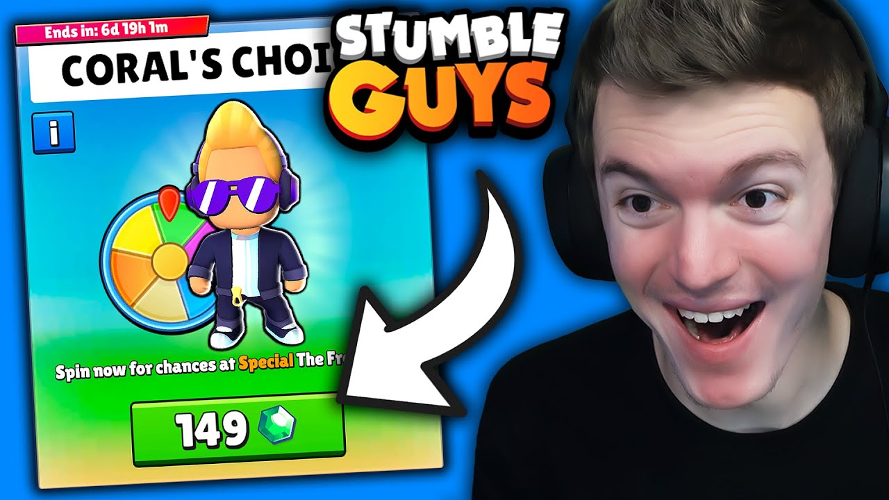 I Created My Own Wheel In Stumble Guys! (Coral's Choice Wheel)