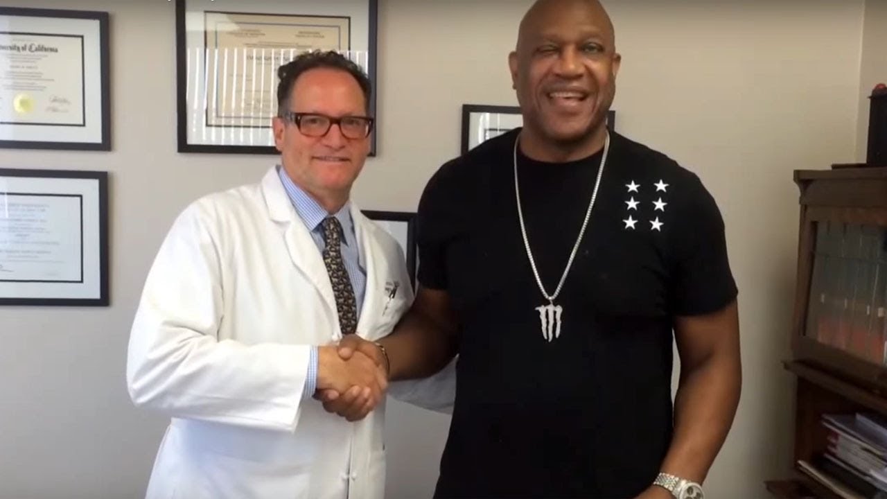 Dr. Daniel Marcus with Tommy 