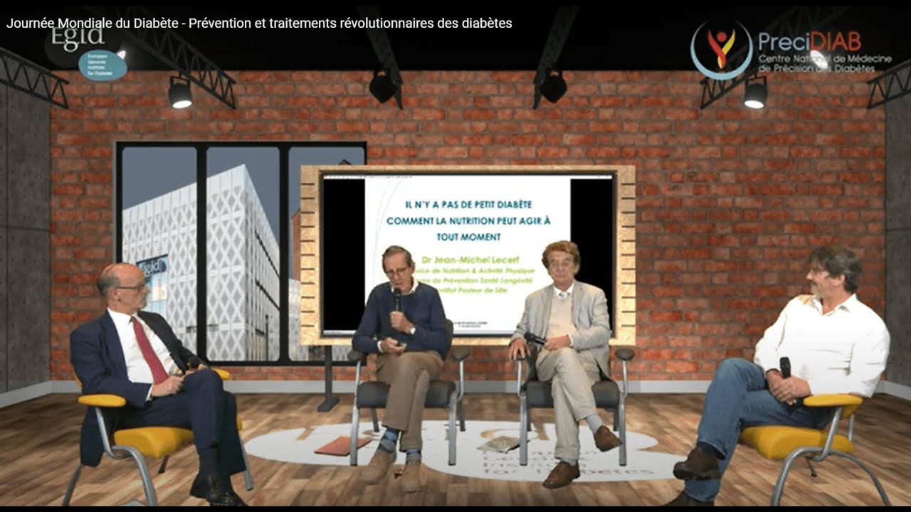 Journée Mondiale du Diabète -  Prévention et traitements révolutionnaires des diabètes