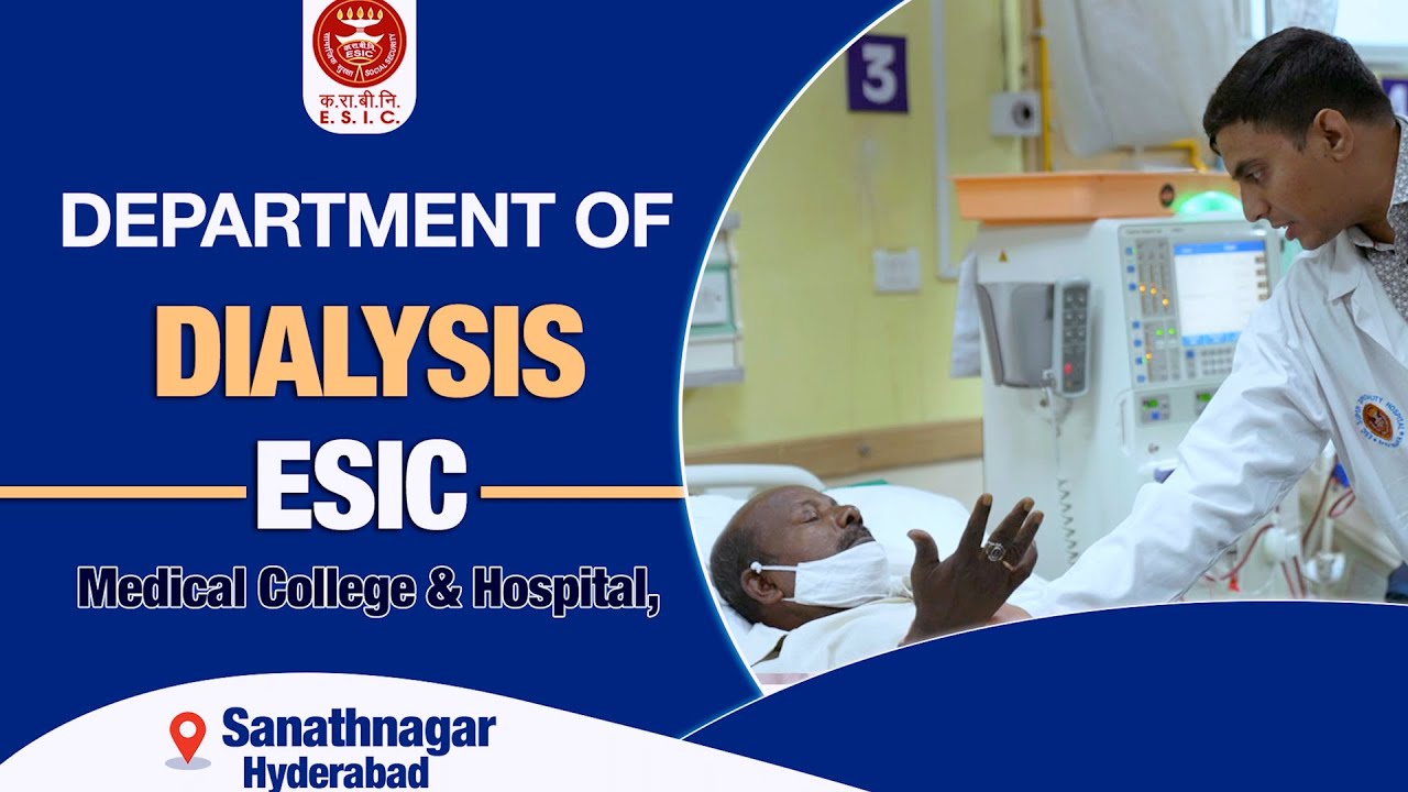 40 BEDED DIAYSIS UNIT | ESIC SUPER SPECIALITY HOSPITAL &MEDICAL COLLEGE SANATH NAGAR| HYDERABAD