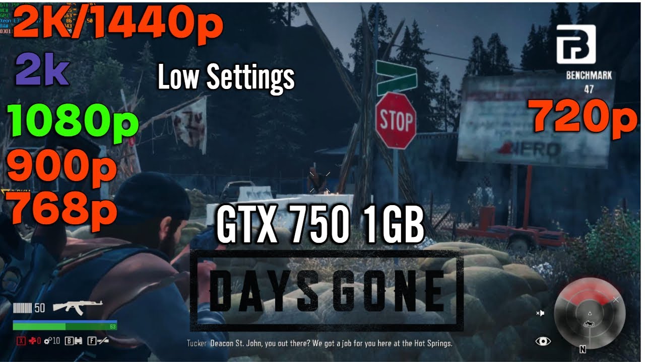 Boost Your Gaming Desire with GTX 750 in DaysGone