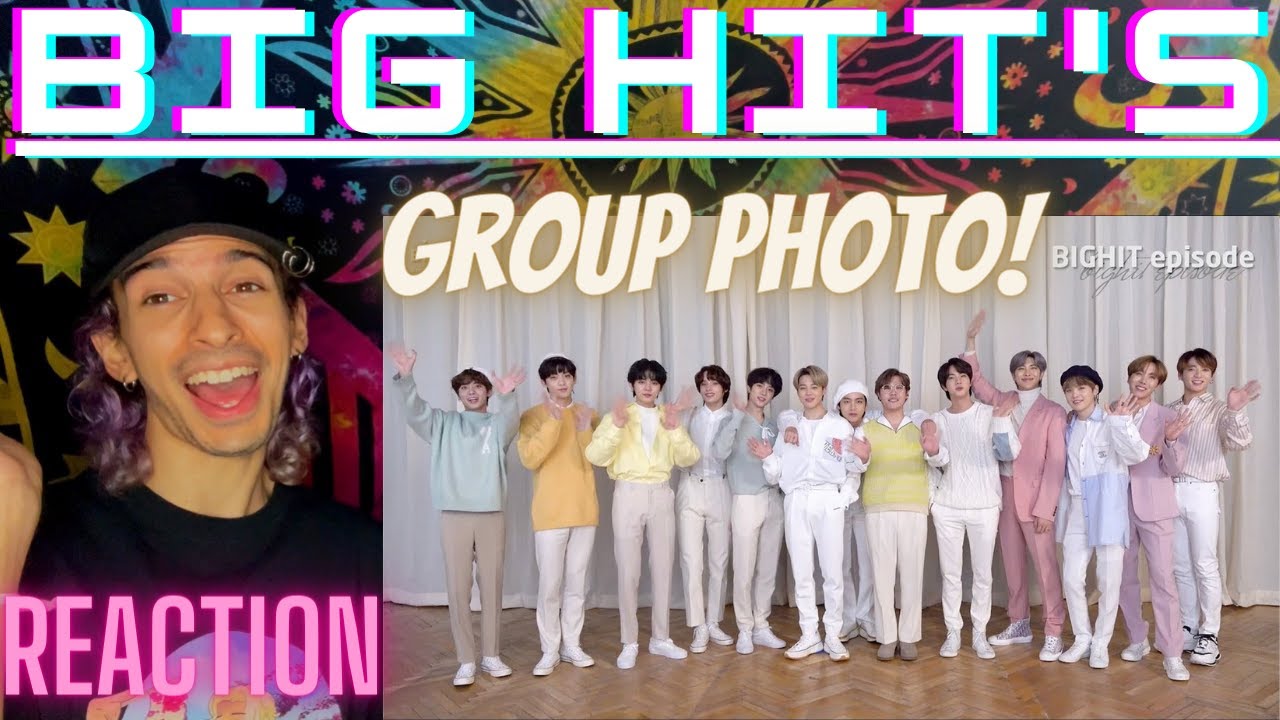 [EPISODE] Behind the Scenes of Big Hit's Group Photo! | REACTION