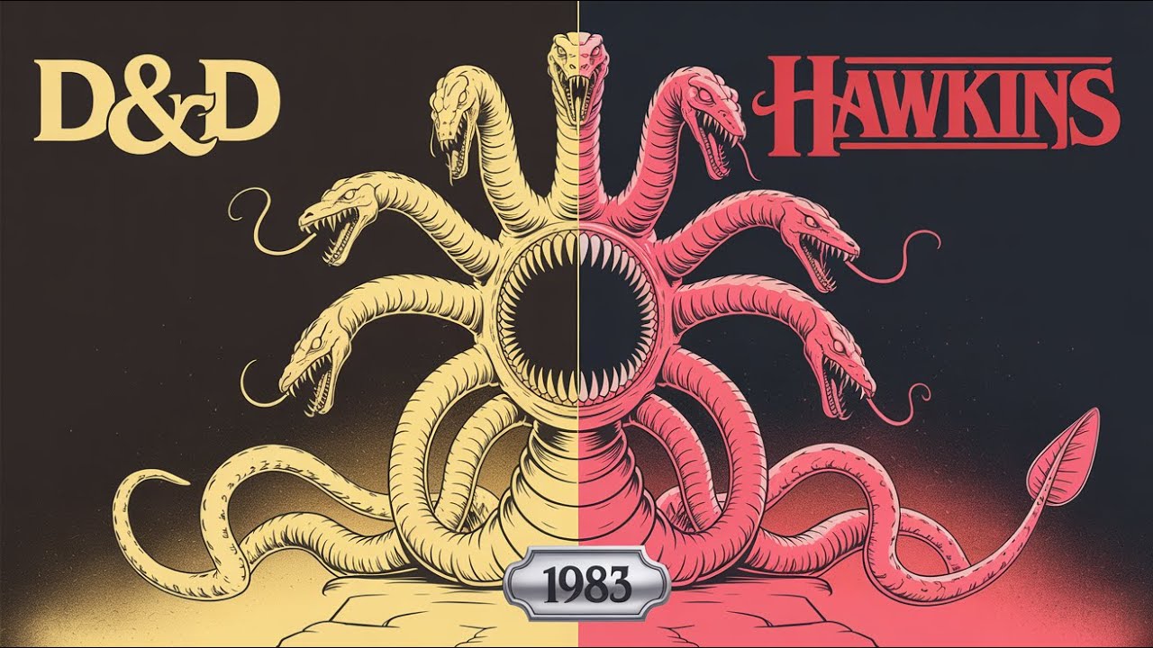 THESSALHYDRA — The D&D Monster Stranger Things Never Explained | D&D Lore Behind Stranger Things