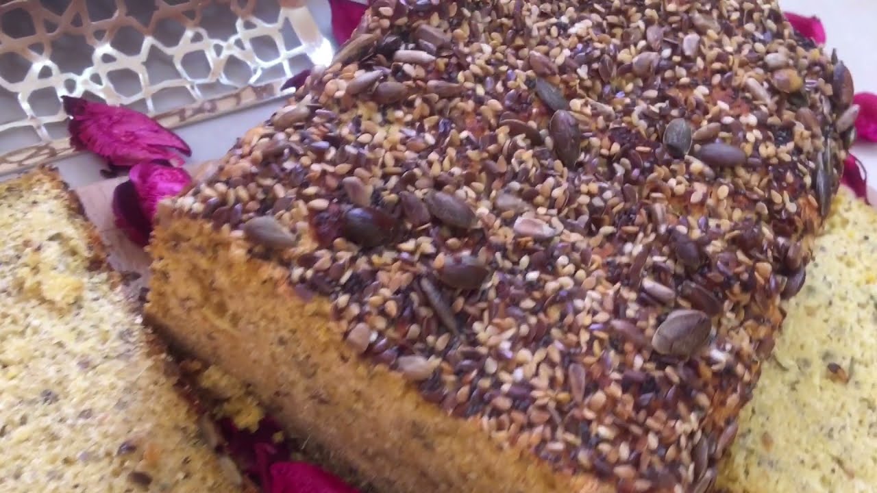 خبز التوست بدقيق الذرى🧐وسبع أنواع من الحبوب المنسمة ❤️غنية بالألياف و الفتامينات 💯