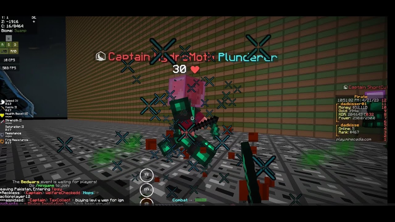 Minecadia EOTW HOOK PVP