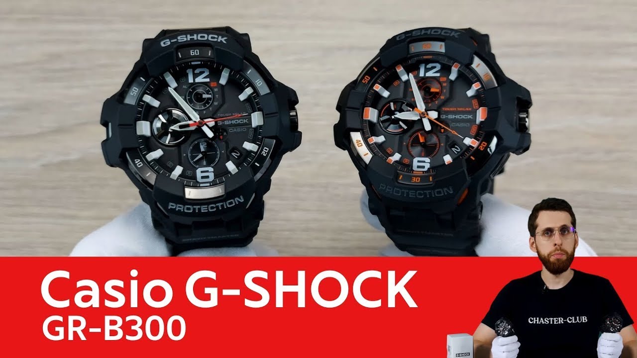 New Analog Gravitymaster / Casio G-SHOCK GR-B300
