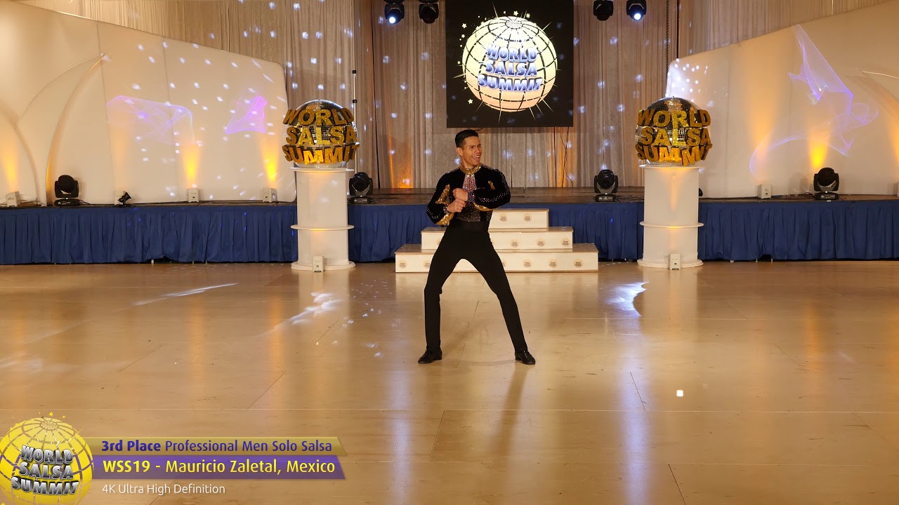 WSS19 - Mauricio Zaletal Pro Men Solo Salsa 3rd Place