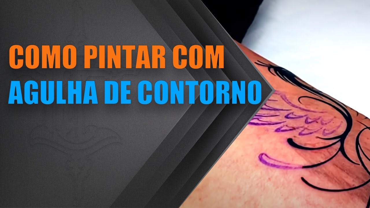 Como Pintar com Agulha de Contorno - Esculpindo seu traço - Erick Lodetti