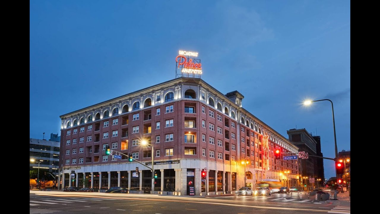 Broadway Palace Live / Work Loft Tour Downtown LA