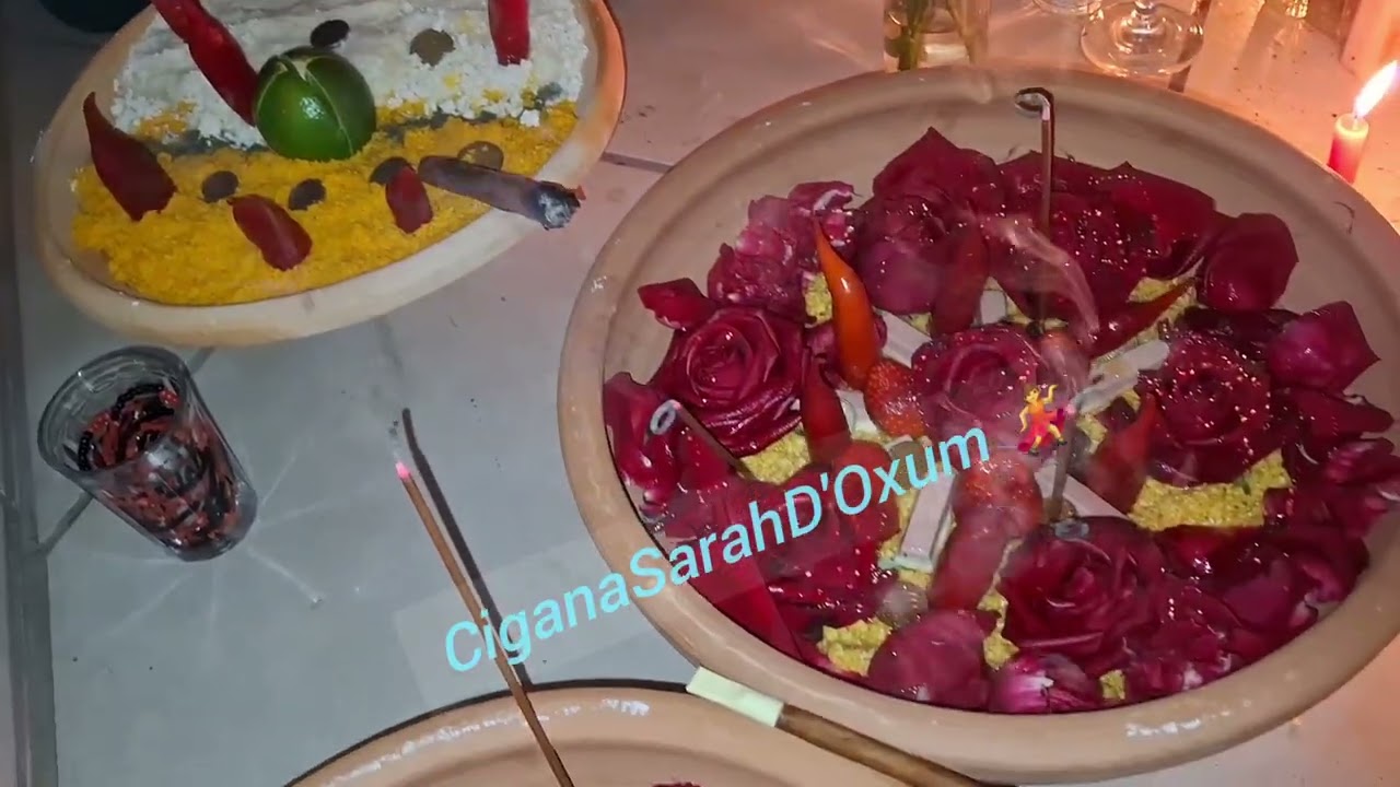 CiganaSarahD'Oxum💃- Oferenda a Exu de Abertura de caminhos Laroyê - Consultas +55 (83) 98879-7778 