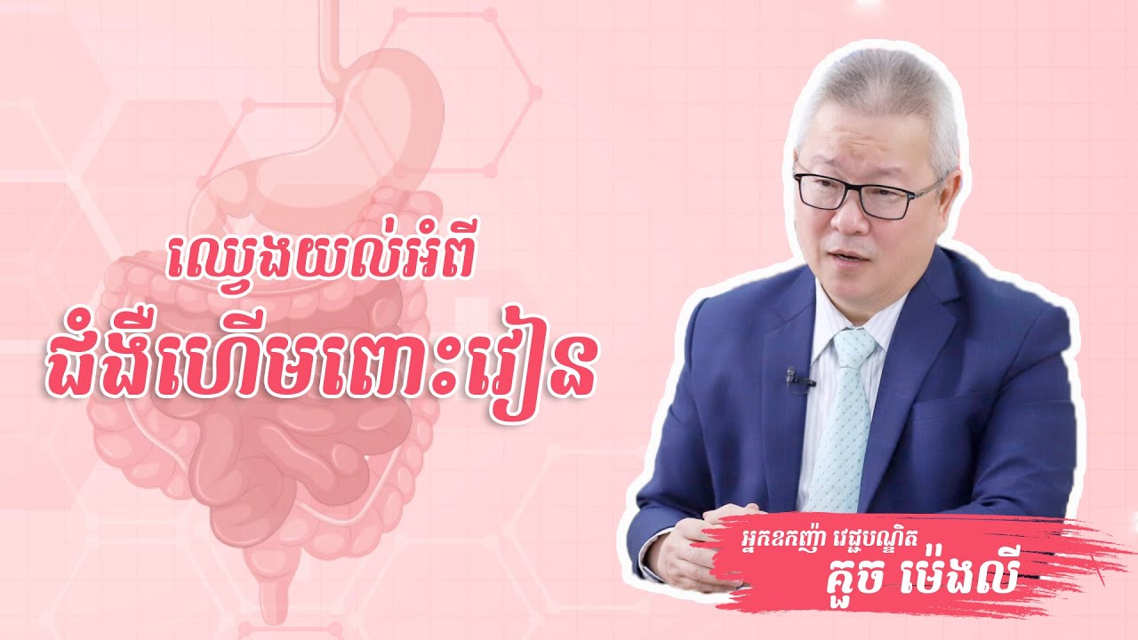 ឈ្វេងយល់អំពី ជំងឺហើមពោះវៀន | ចក្ខុវិស័យ គួច ម៉េងលី
