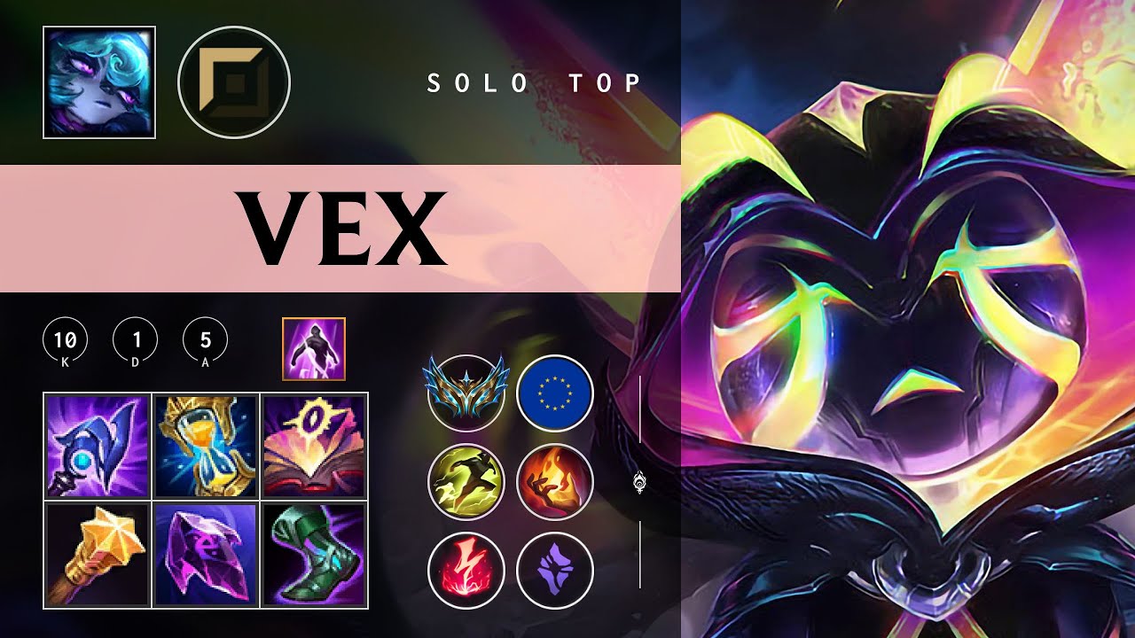 Vex Top vs Yasuo - EUW Challenger Patch 26.01