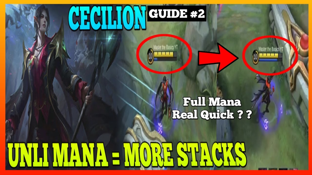 How to get Unlimited Mana Cecilion | Master the Basics | Cecilion Gameplay | MLBB