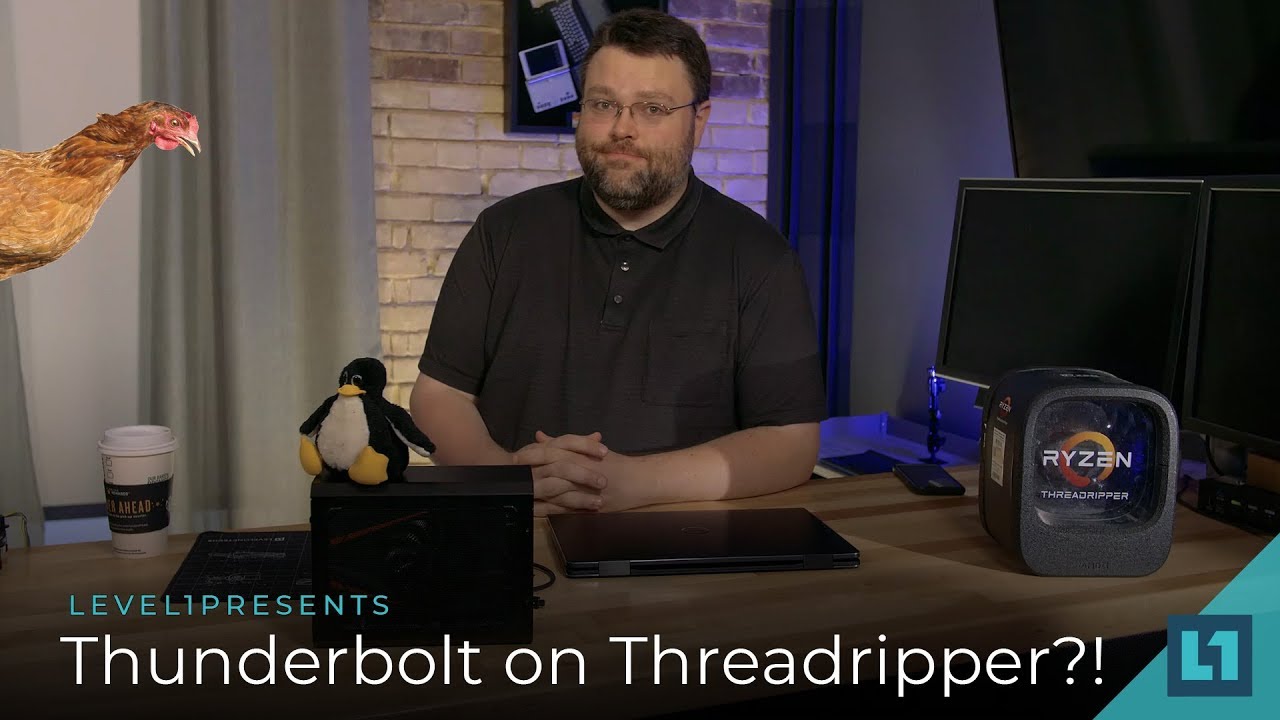 Where is Thunderbolt on Threadripper?! Here it is, but...