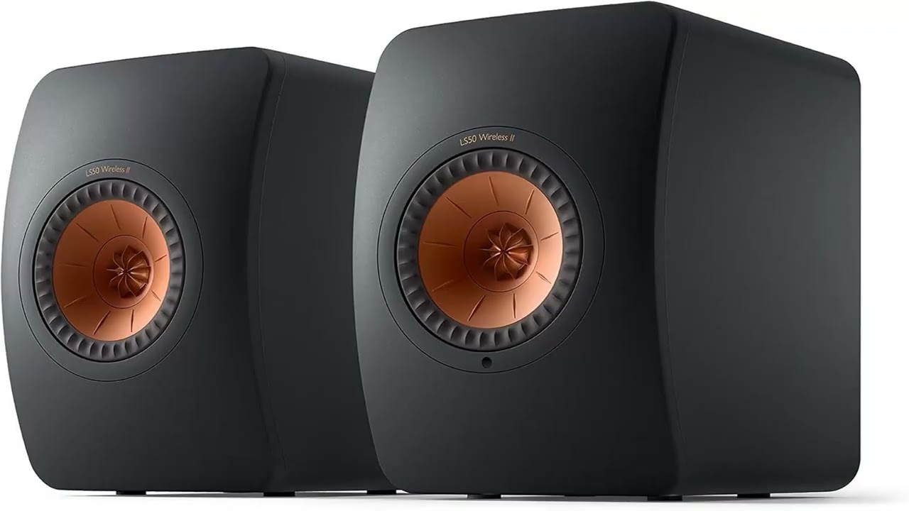 Best Deal: KEF LS50 Wireless II Powered Bookshelf Speakers - Pair