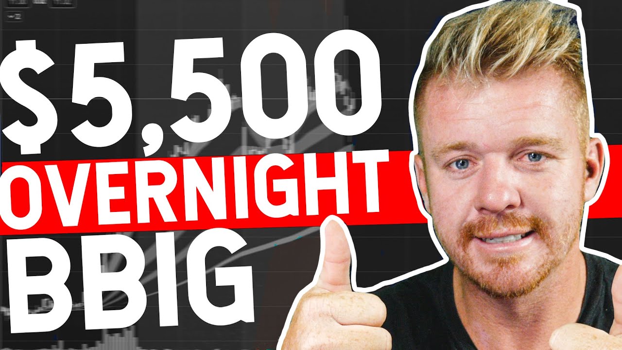 $BBIG STOCK WENT BOOM! $5,500 Profit OverNight!