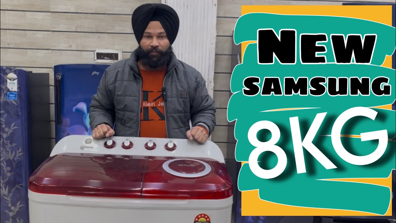 Best washing machine Samsung New 8kg Semi Automatic Washing Machine in 2026
