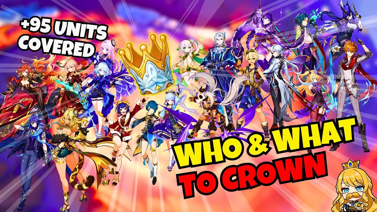 Who and what should you CROWN in GENSHIN? - EVERY UNIT COVERED