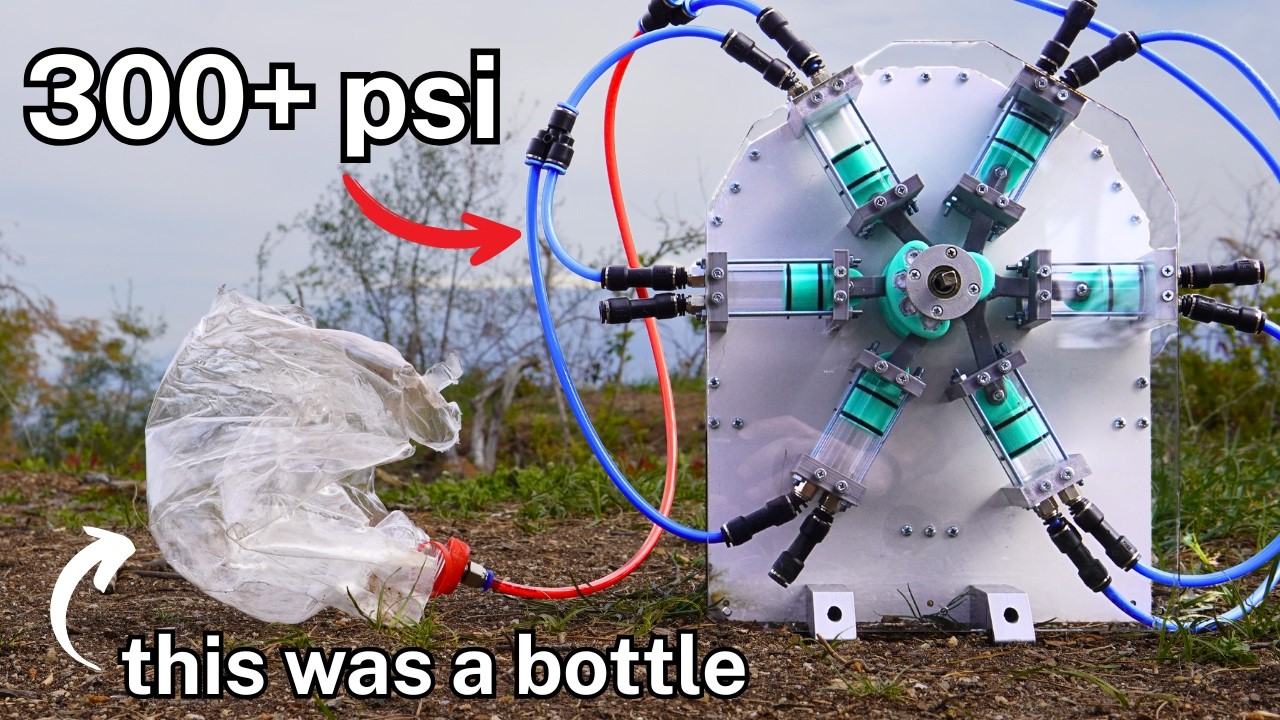 I Built The Most Powerful Compressor(3D Printed) In the World | Now Let's Find Its Limits
