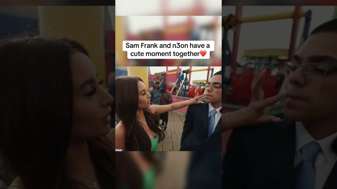 Sam Frank and n3on have a cute moment together 🥺❤️ #n3on #n3onclips #samfrank