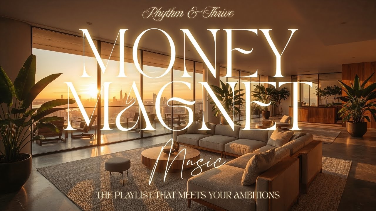 💰 MONEY MAGNET 🧲 | Soulful inspirational R&B for High-Level Wealth Manifestation 🥂✨
