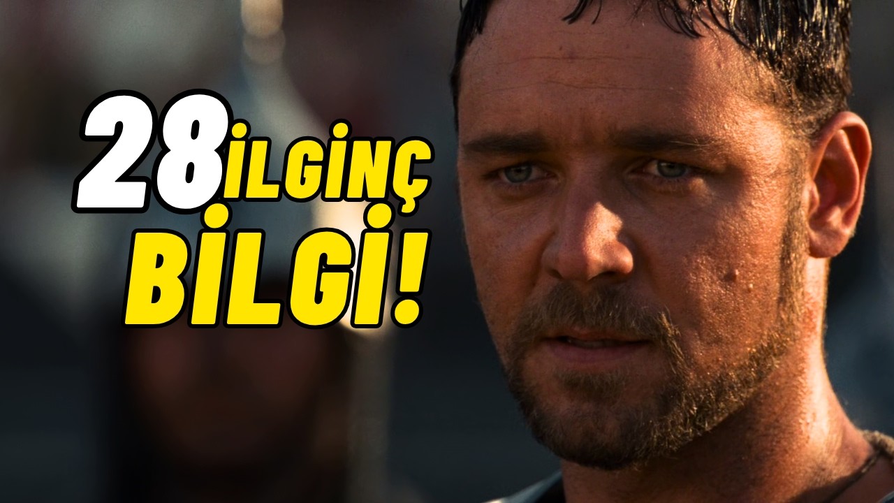 GLADYATÖR Hakkında 28 Harika Bilgi! | Kamera Arkası ve Gizli Detaylar!