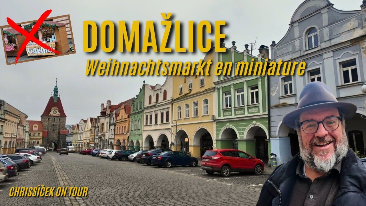 Discover Domažlice ✨ | Peace Square & Mini Christmas Market