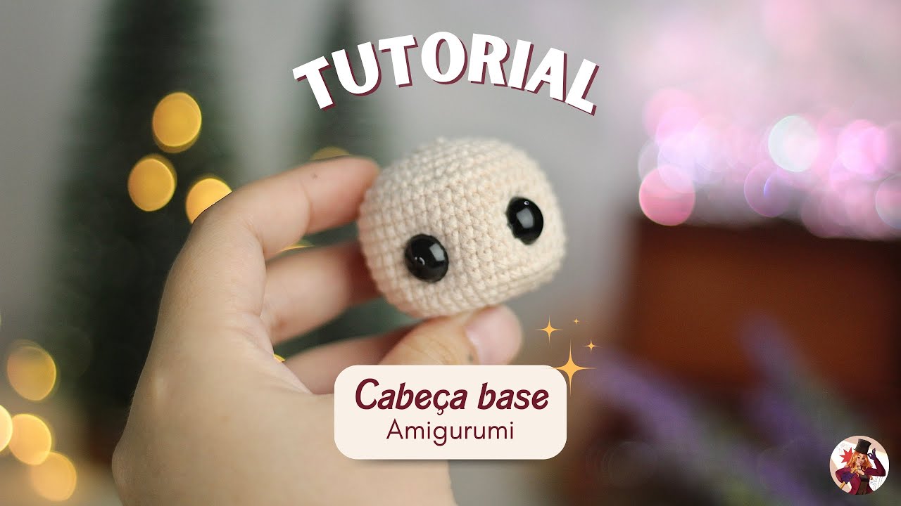 CABEÇA BASE PARA AMIGURUMIS | Amigurumis da Vit