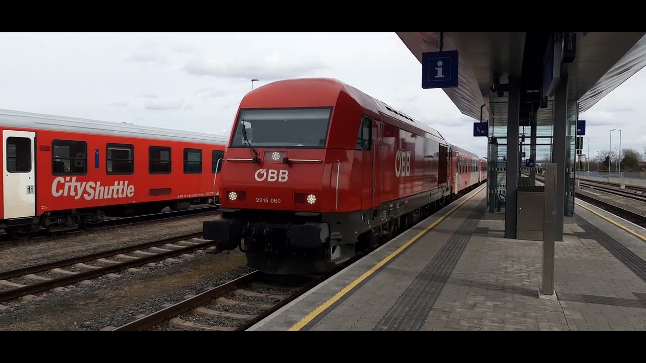 &Ouml;BB 2016 060 in Fehring/steirische Ostbahn
