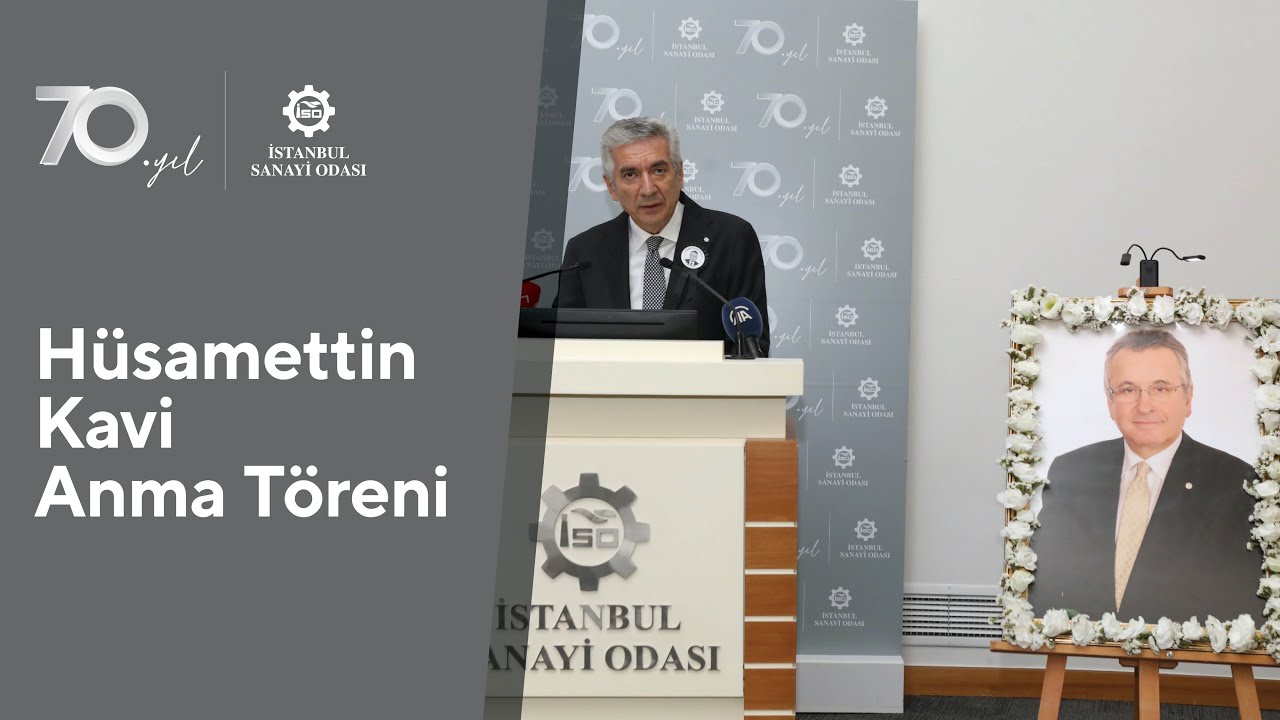 Değerli Başkanımız Hüsamettin Kavi’yi İSO Meclisimizde andık