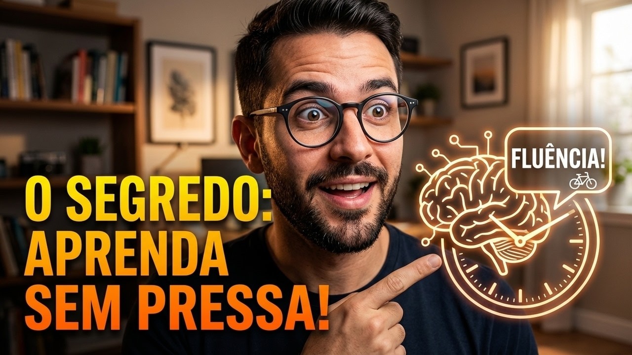 Aprender sem pressa pode mudar sua maneira de aprender idiomas