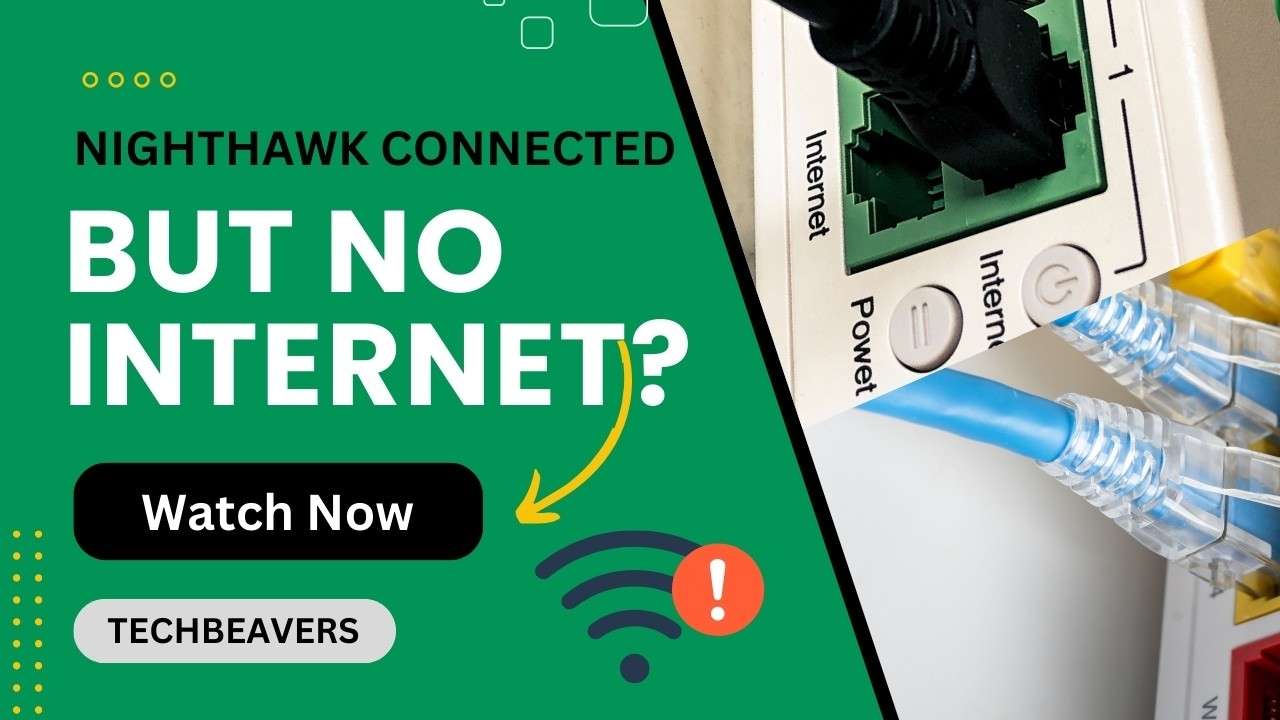 Nighthawk Connected but No Internet? Fix It in 5 Minutes (Netgear Router Guide)