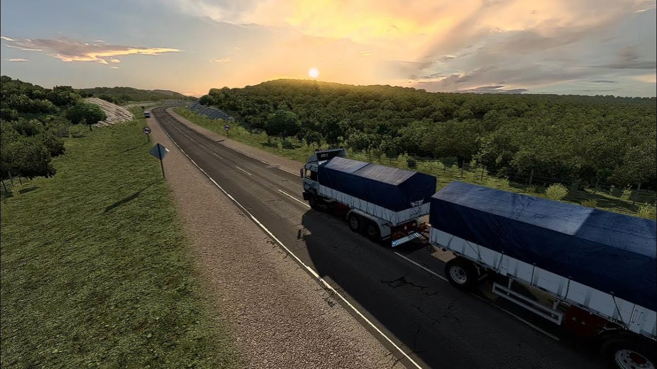ETS2 1.53-🌎MAPA CEIBO ARGENTINA, 🚚 El viejo Iveco Turbostar, 🎮cargando tomates en el campo argentino