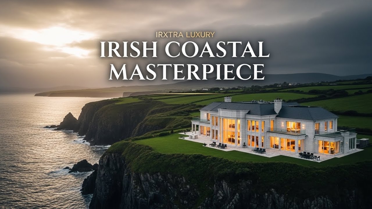 Inside Des Ewing’s Iconic Irish Coastal Residence