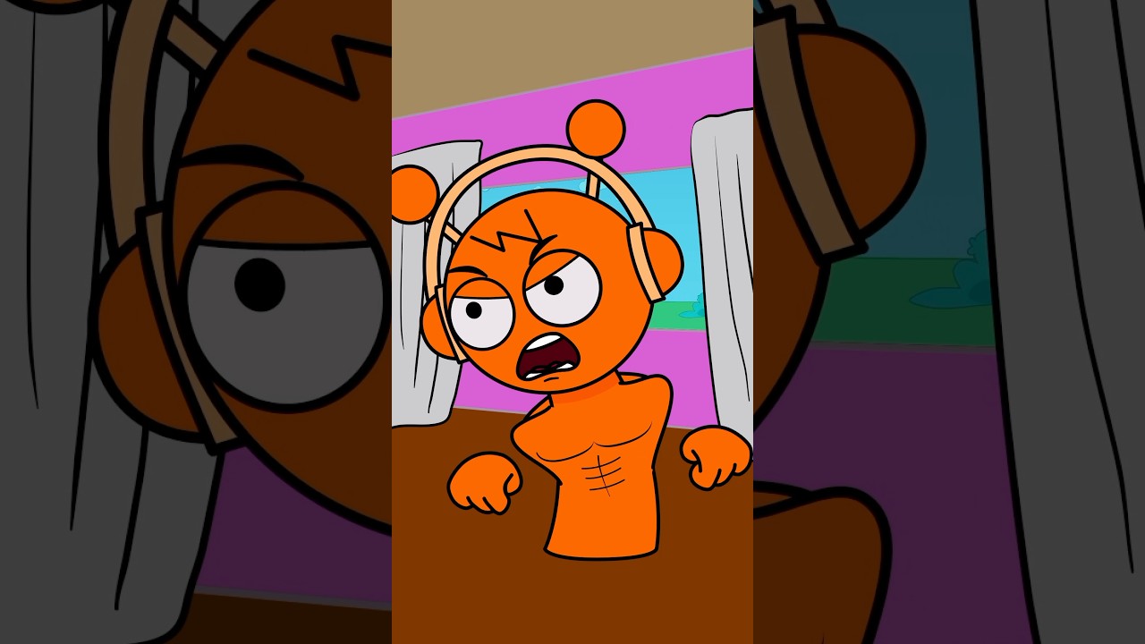 Oren pranked Black 🤣 Incredibox Sprunki animation meme #shorts