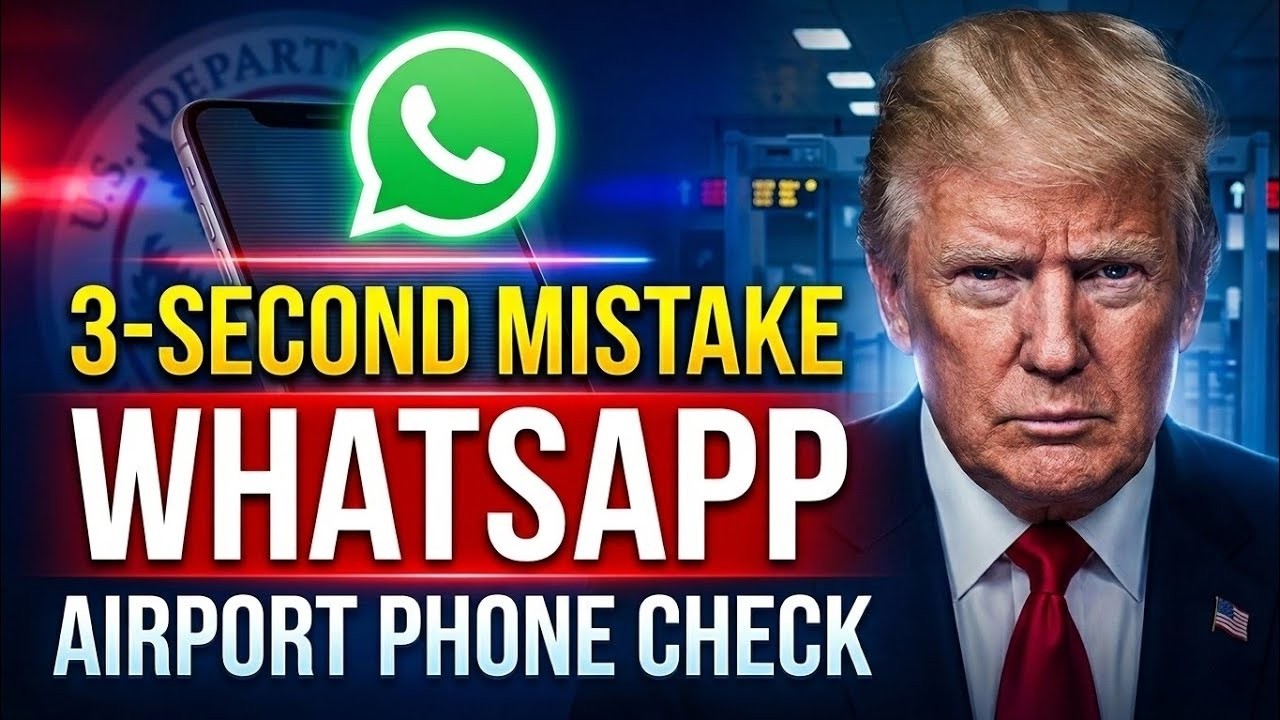 The 3-Second Airport Mistake That Lets CBP Read Your WhatsApp | Global Immigration Updates
