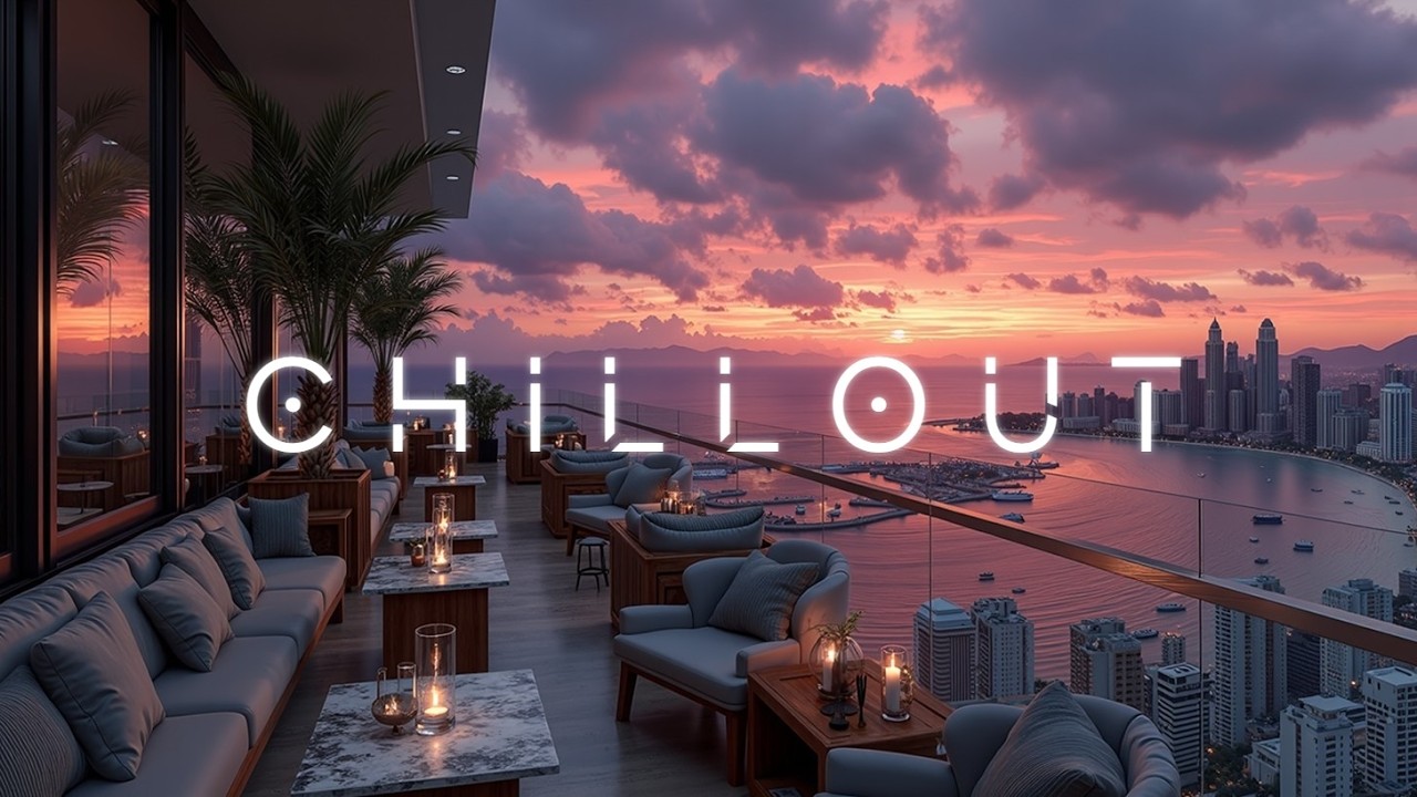 Rooftop Deep House Sunset Vibes Tropical Chillout Music Mix - Relaxing House Sound