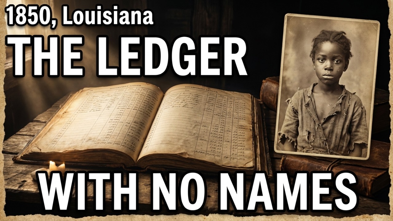 (1850, Louisiana) The Government Ledger They Refused to Name for 170 Years — What Was Hidden Inside