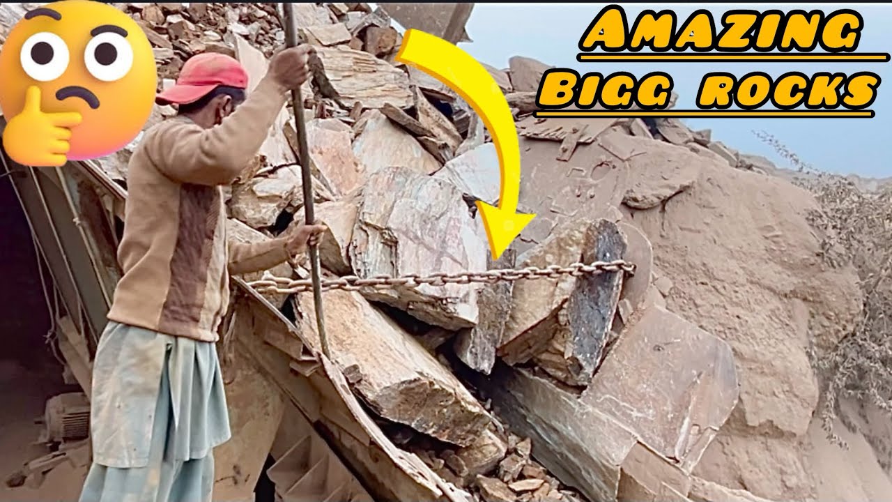 💥Satisfying Big Rock Crushing ASMR Heavy Stone Crusher vs Huge Mountain Rock#asmr #rock 