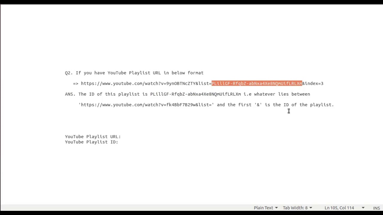 How To Find YouTube Playlist ID(2021)