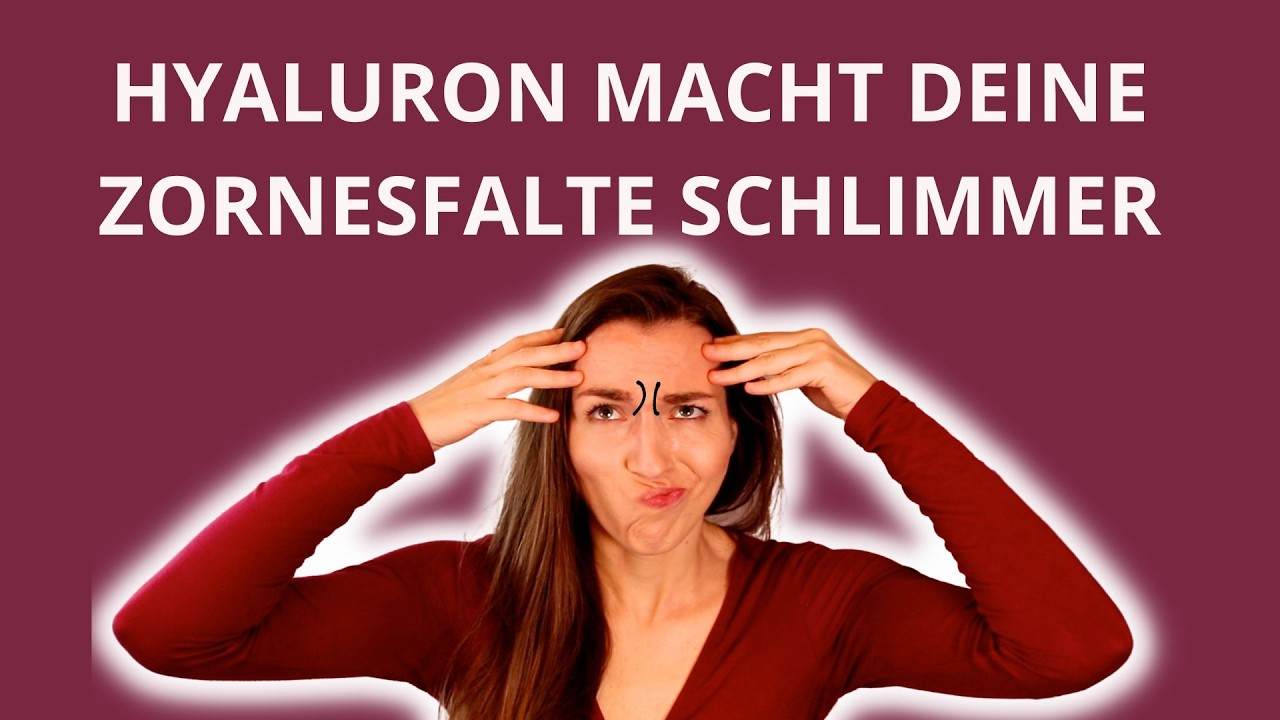 Zornesfalten mit Hyaluron-Filler auffüllen? Mach das nicht!