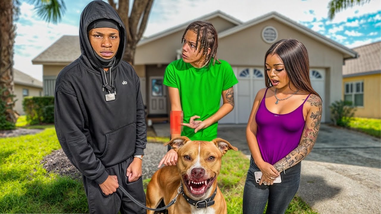 Mya’s New Dog Bit Corey
