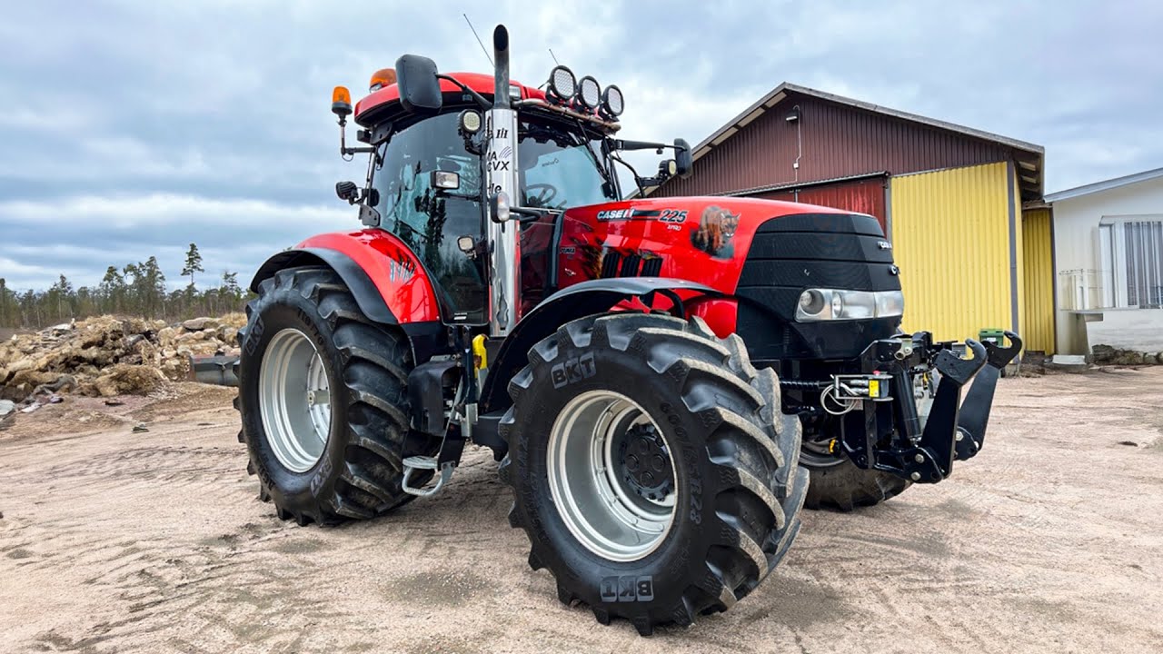 CASE PUMA CVX 225 - PRAWDZIWY UNIKAT z CHCNAV RTK 2.5 CM