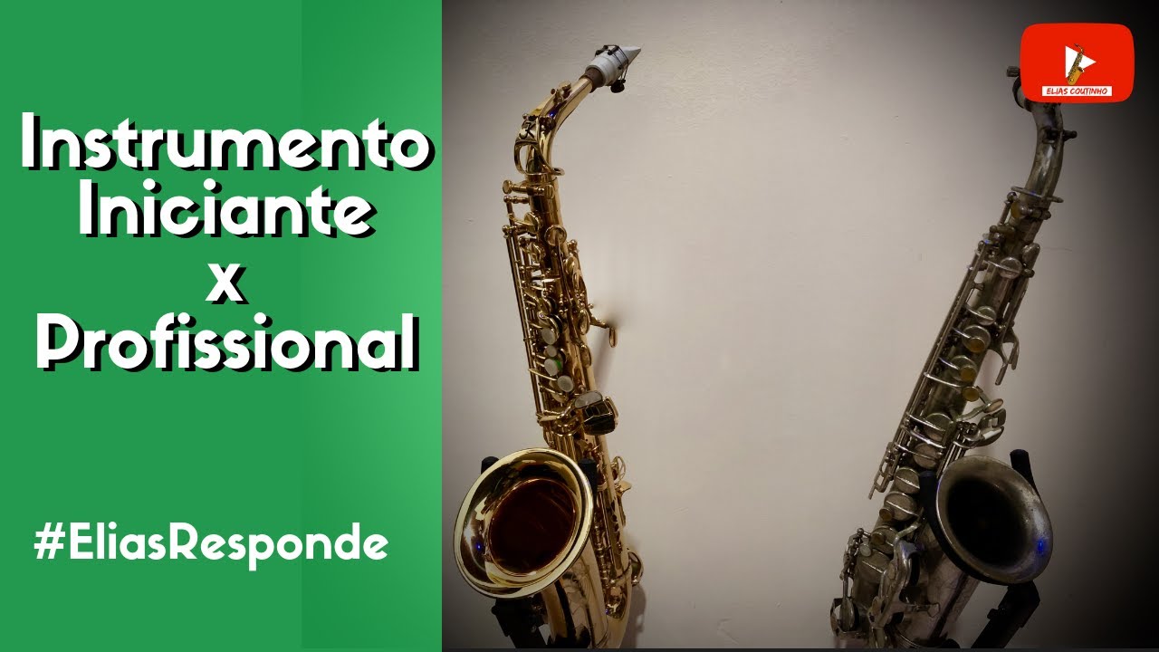 Instrumento Iniciante x Profissional | #EliasResponde 18 | Elias Coutinho