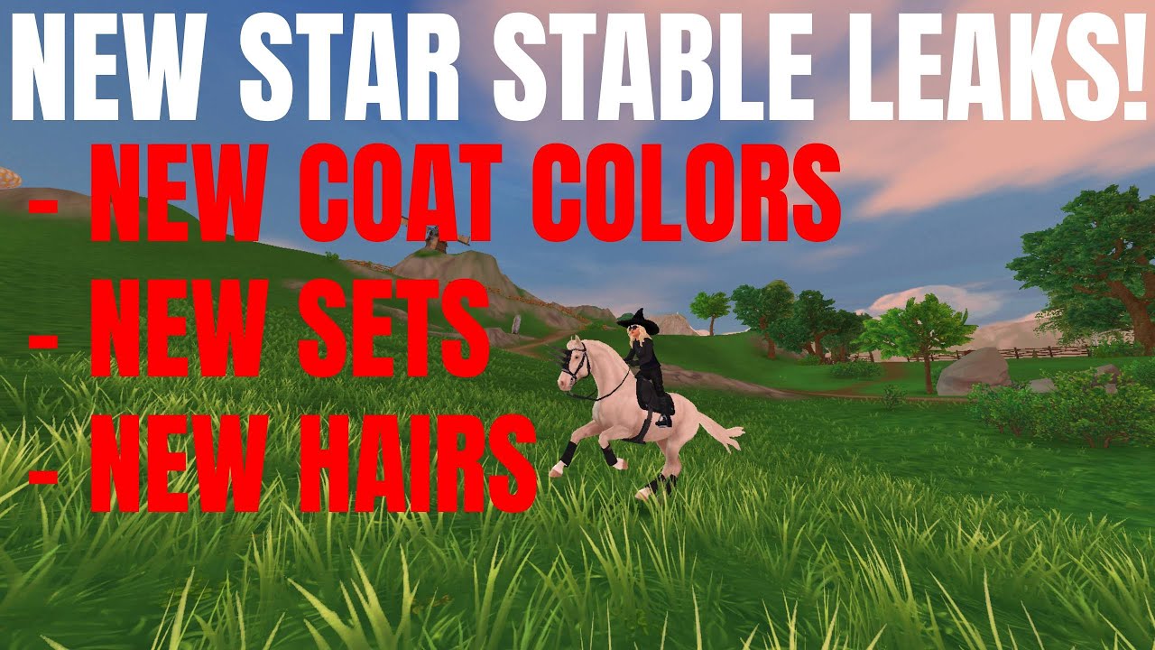 NEW STAR STABLE LEAKS! NEW COAT COLORS + MORE!